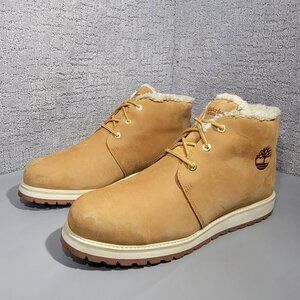Timberland Richmond Ridge Men's Size 13M Wheat Nubuck Fur Lace-Up Chukka Boots